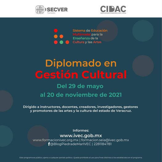 Invitan al Diplomado en Gestión Cultural