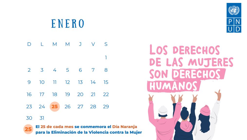 Publican Calendario Feminista 2022 para México