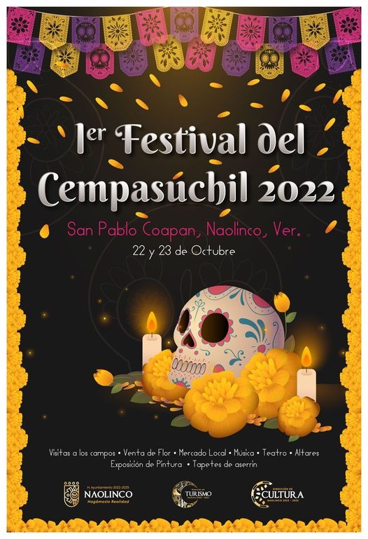 1.er Festival del Cempasúchil 2022 en Naolinco