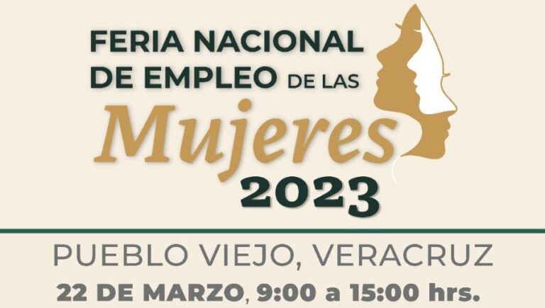 Feria Nacional de Empleo de las Mujeres en Veracruz