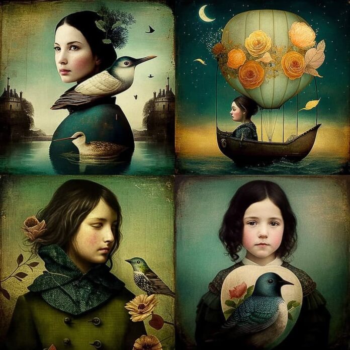 El Encanto Musical y Poético en las Pinturas de Christian Schloe