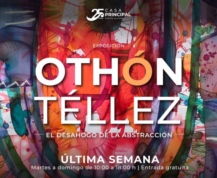 Exposición El desahogo de la abstracción: pintura de Othón Téllez