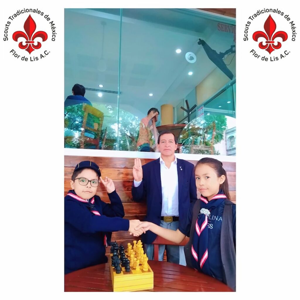 Primer gran torneo de ajedrez del grupo 10 de scouts tradicionales de Xalapa "Flor de Lis A.C"