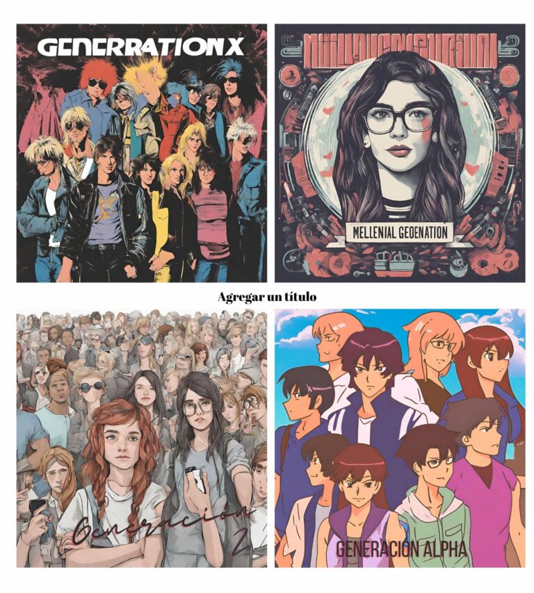 Claves para entender a la generación X, Millennial, Z y Alfa