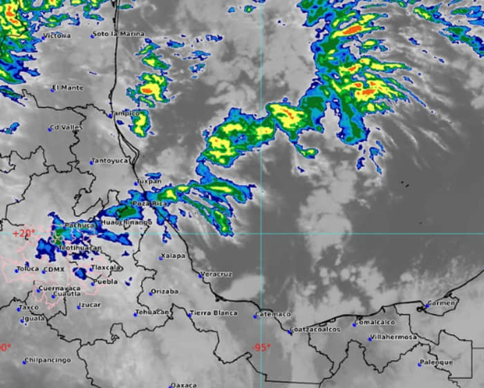 La previsión del tiempo para hoy en Xalapa