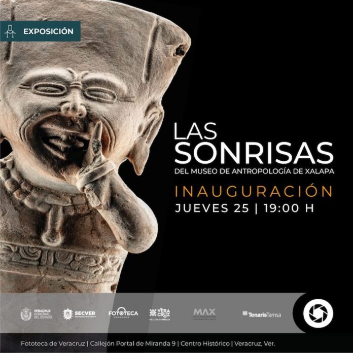 Asiste a la exposición fotográfica Las sonrisas del Museo de Antropología de Xalapa, de Humberto Tachiquín