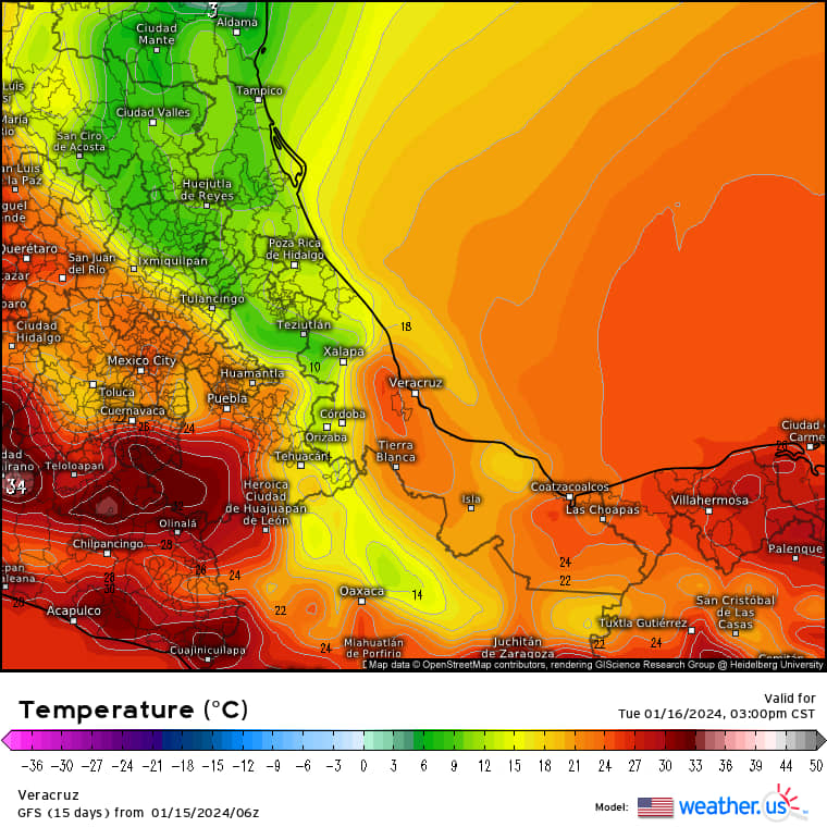 Temperaturas en aumento hoy, con lluvias y viento fuerte mañana
