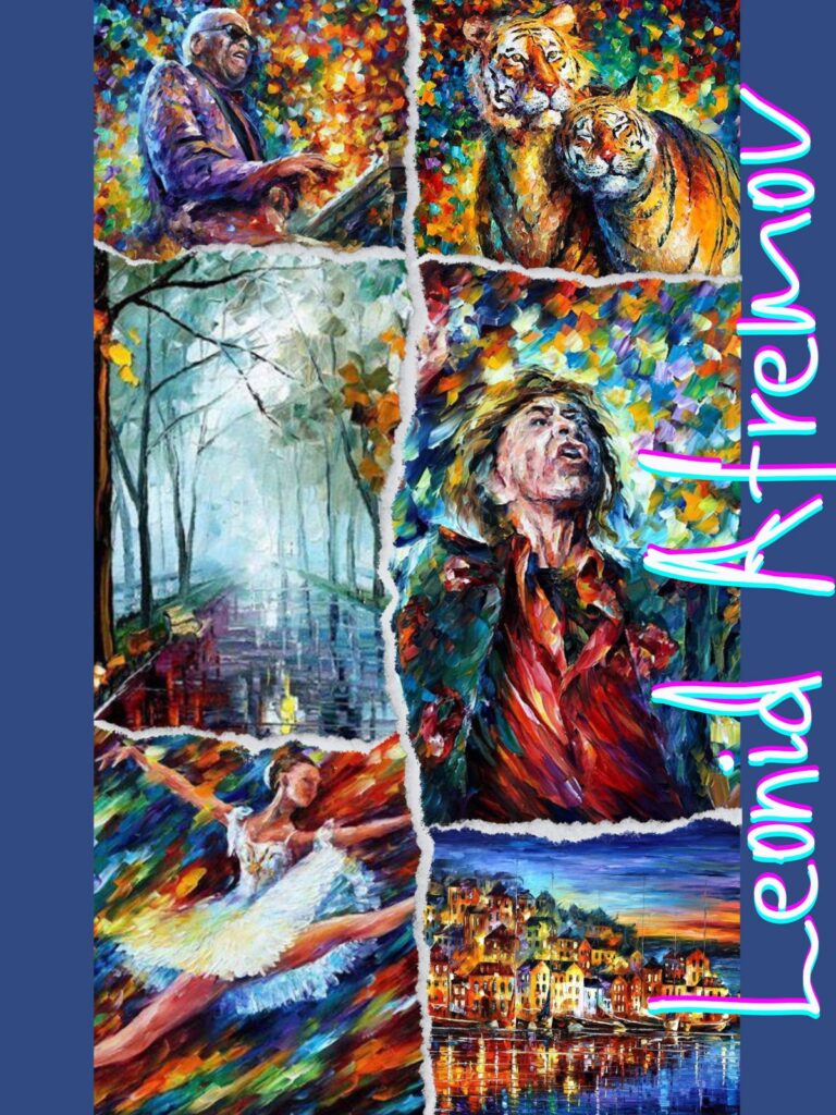 “El Arte de Leonid Afremov, Colores, Emociones y Espátulas” “El Arte de Leonid Afremov, Colores, Emociones y Espátulas”