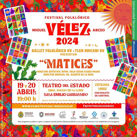 Invitación al festival folklórico “Miguel Vélez Arceo” 2024, un espectáculo de tradición y color