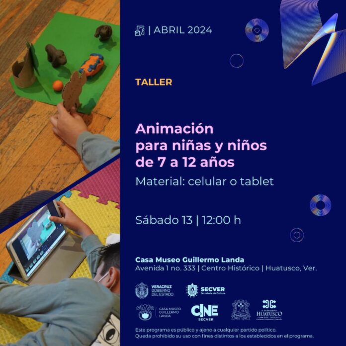 Taller de Animación para Niños en Huatusco