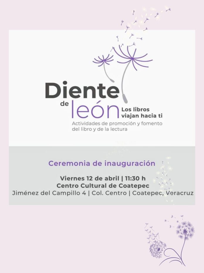 Invitan a talleres Literarios en el Festival Diente de León 2024