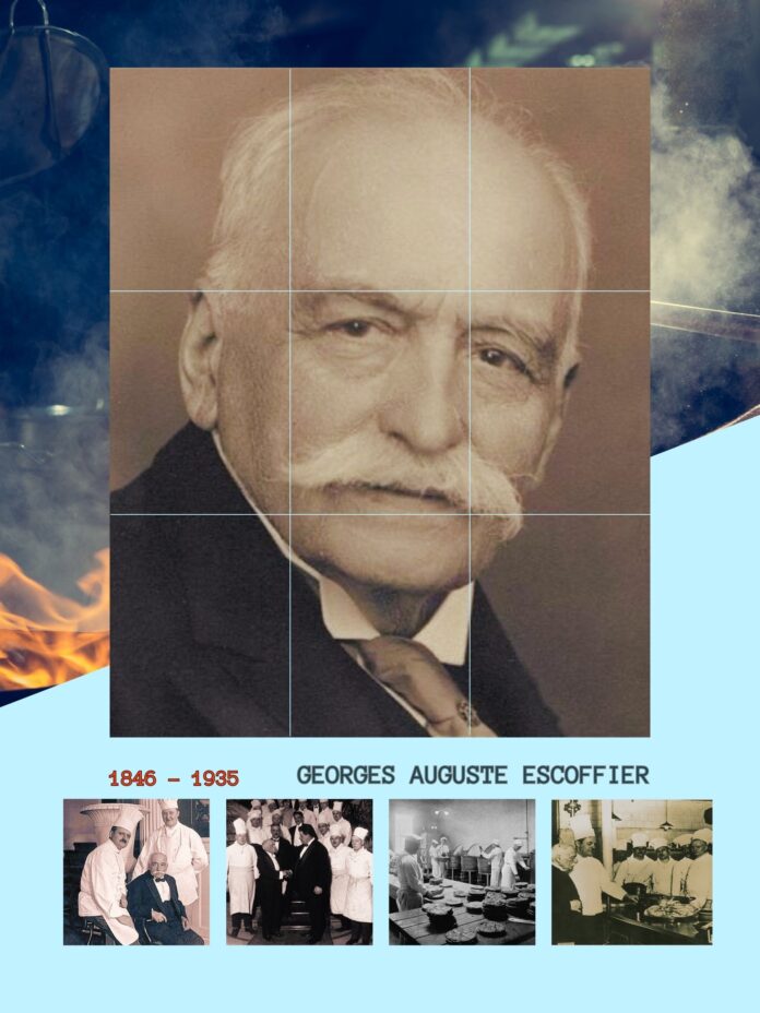 Georges Auguste Escoffier, su papel en las Brigadas de Alta Gastronomía