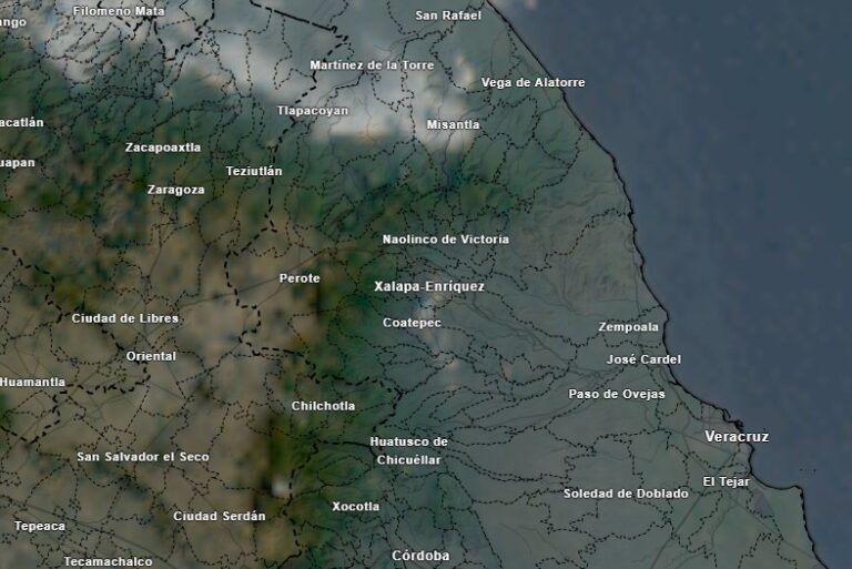 Día soleado y cálido para Xalapa