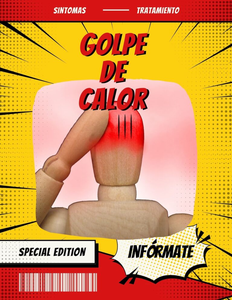 ¿Cuáles son los síntomas de un golpe de calor?