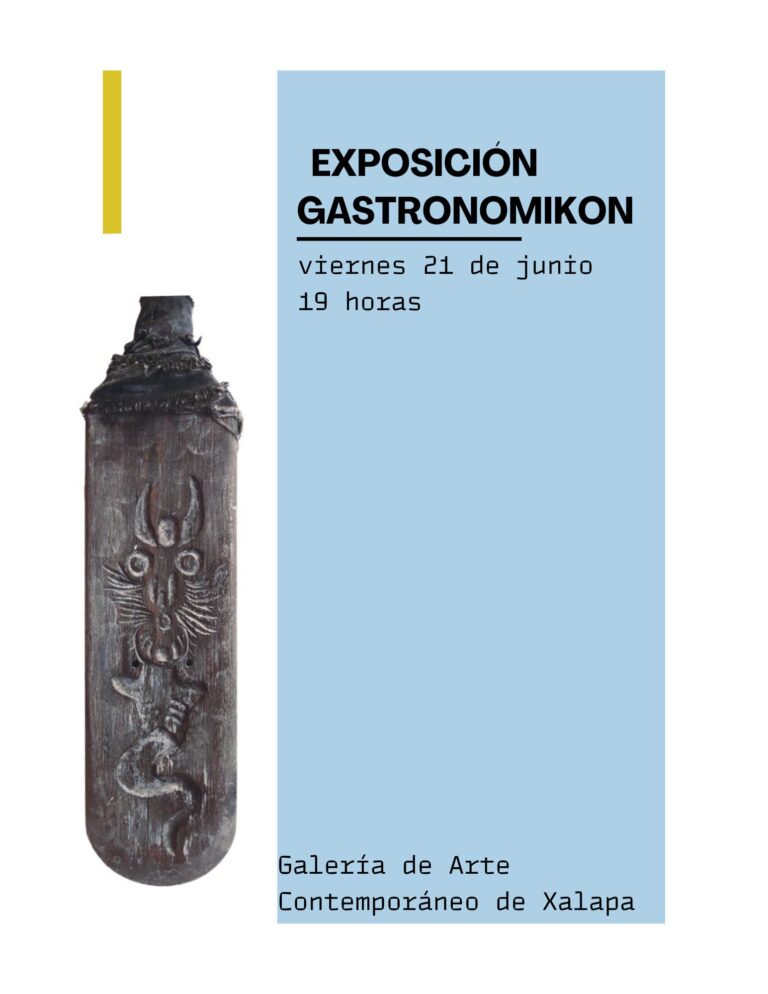 Invitación a la inauguración de la exposición "Gastronomikon"