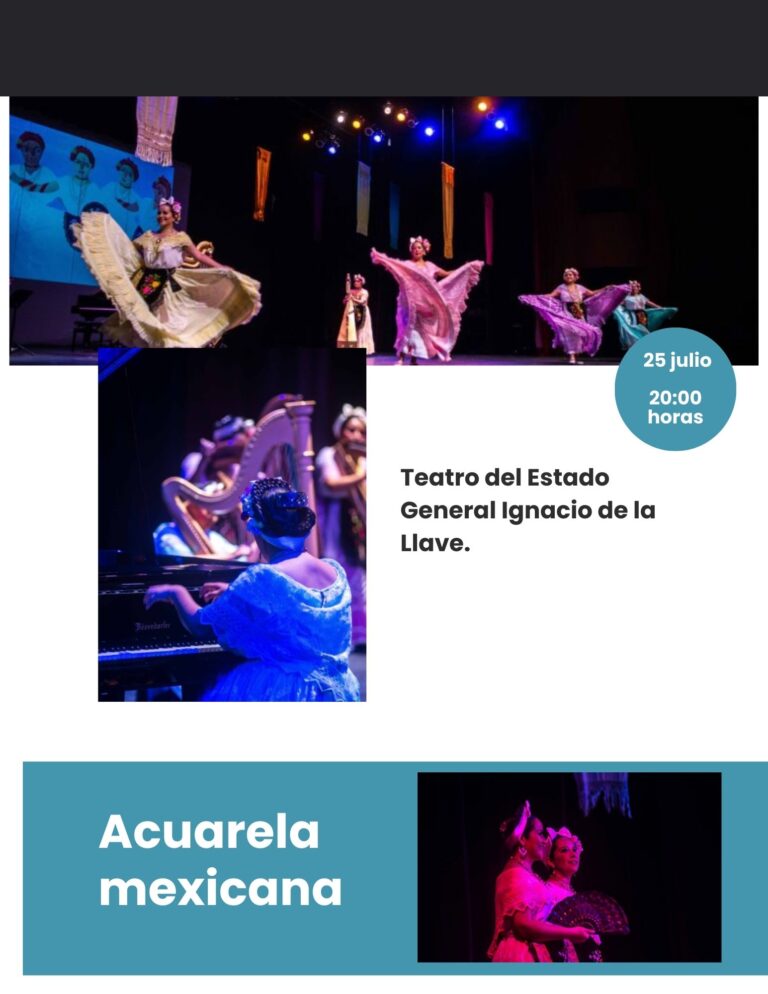 "Acuarela mexicana" Invita al Teatro Emilio Carballido