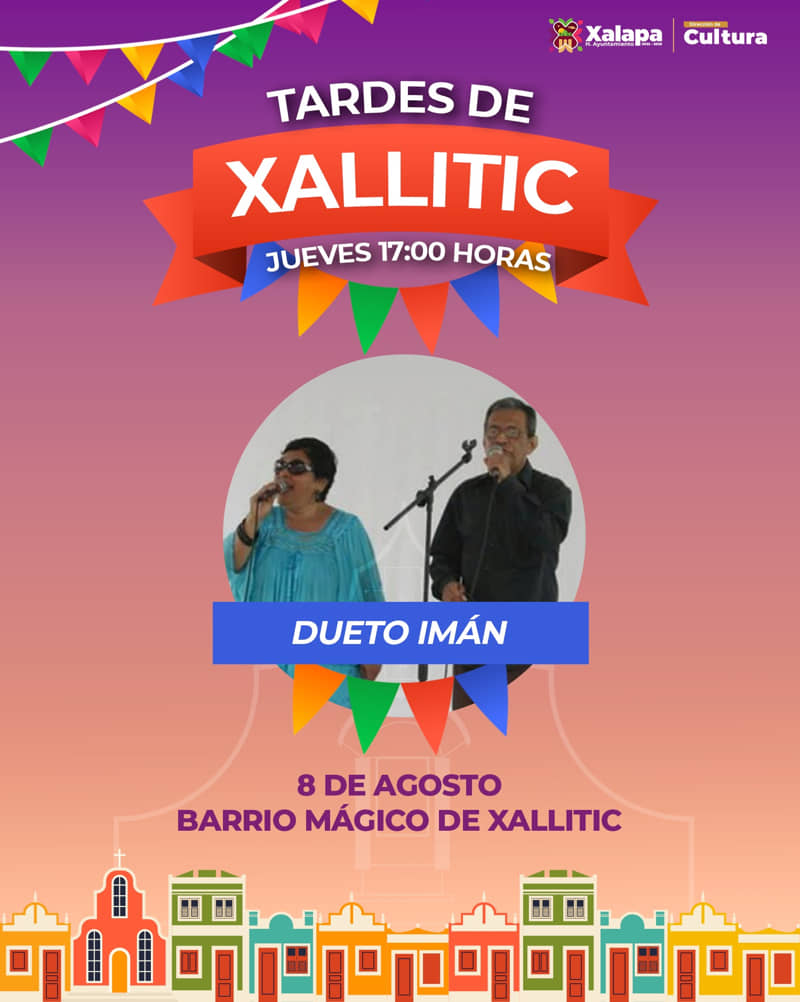 Consulta la Cartelera Cultural de Xalapa para este 8 y 9 de agosto