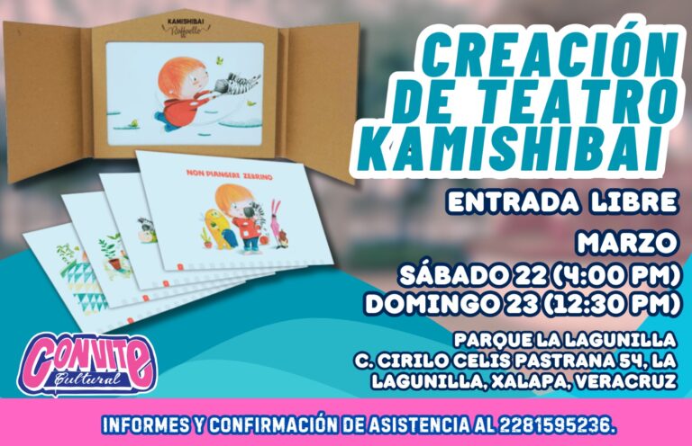 Crea tu propio teatrino kamishibai en comunidad