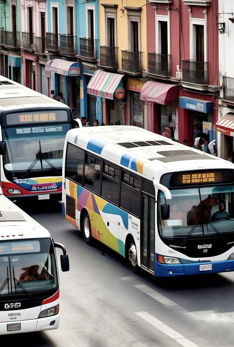 El transporte público como solución urgente: menos autos, menos contaminación