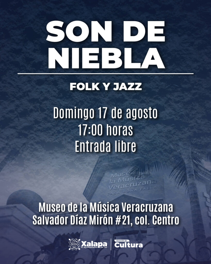 Cezilya León, Daniel Bremboolt y Son de Niebla encabezan cartel cultural en el Museo de la Música Veracruzana