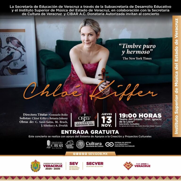 Ofrecerá la OBLAE concierto gratuito "Timbre puro y hermoso" en el Teatro del Estado