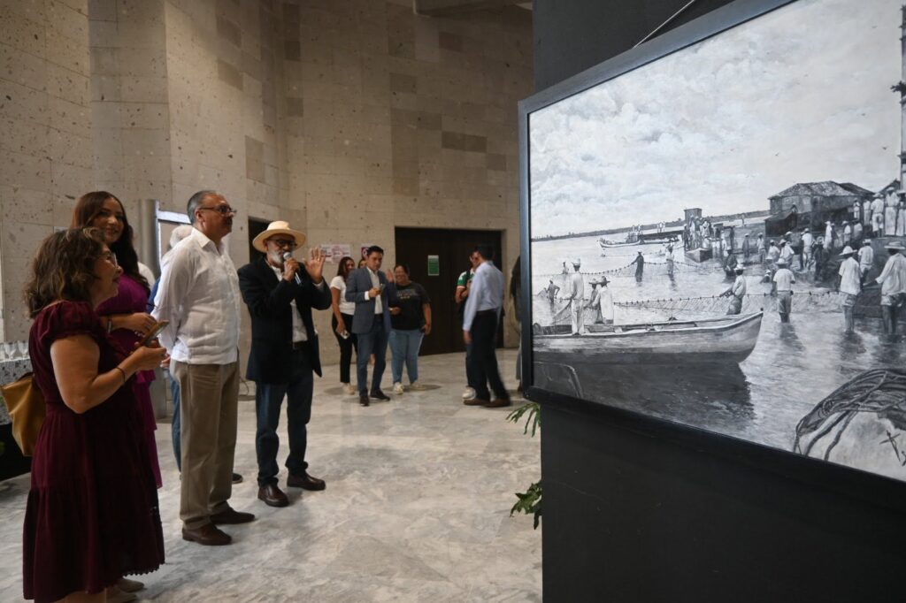 Exponen en el Congreso de Veracruz la muestra pictórica Soledad Compartida