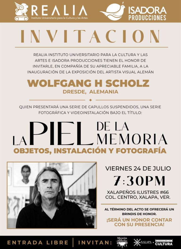 "La piel de la memoria": la propuesta alemana en Xalapa