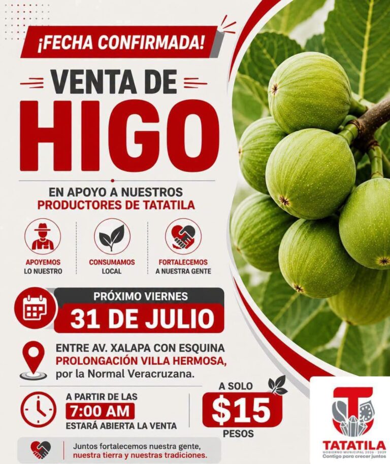 Higo de Tatatila estará a la venta este viernes Higo de Tatatila estará a la venta este viernes