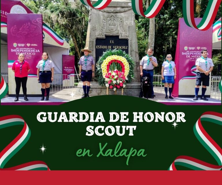 Guardia de Honor Scout en Xalapa Guardia de Honor Scout en Xalapa