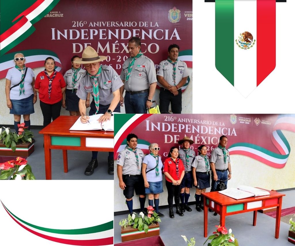 Guardia de Honor Scout en Xalapa