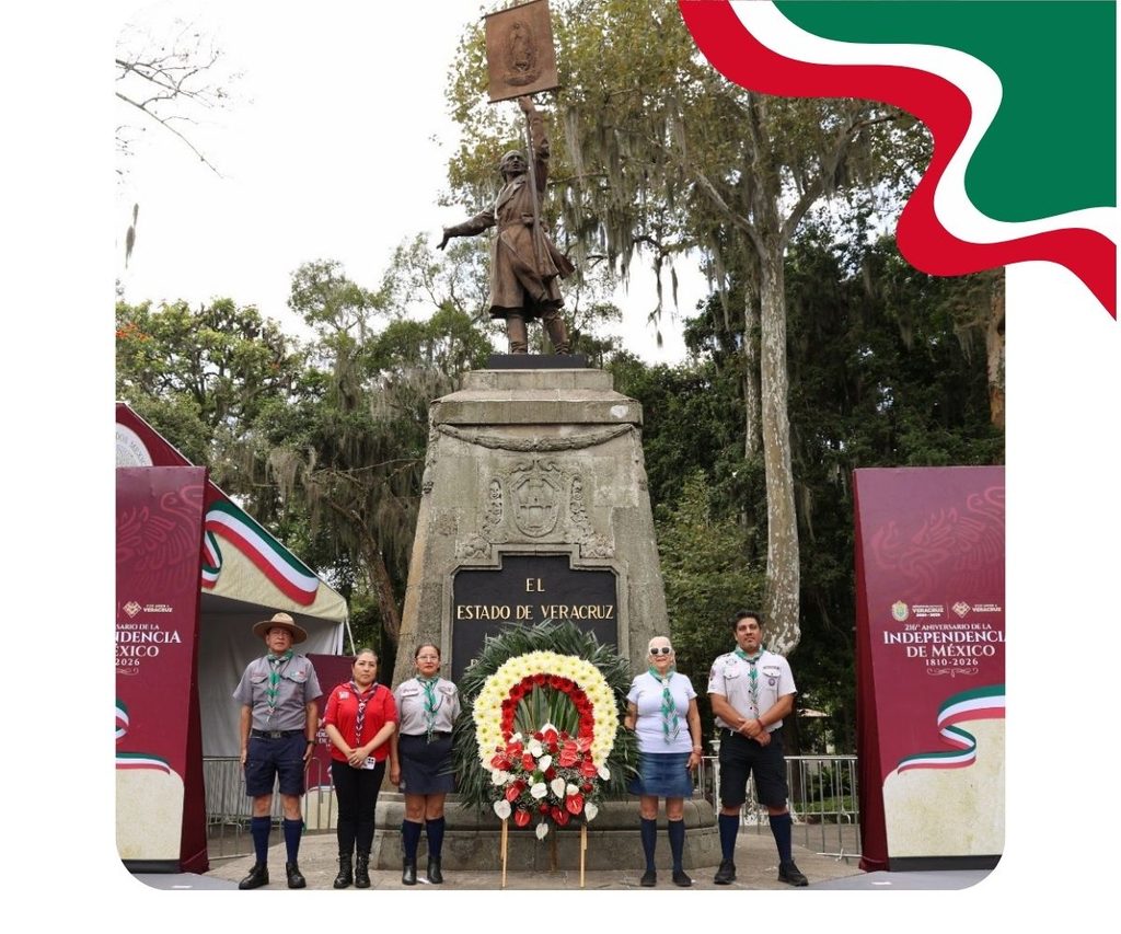 Guardia de Honor Scout en Xalapa