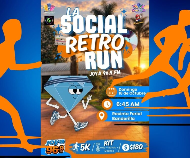 Social Retro Run llega a Banderilla 2026