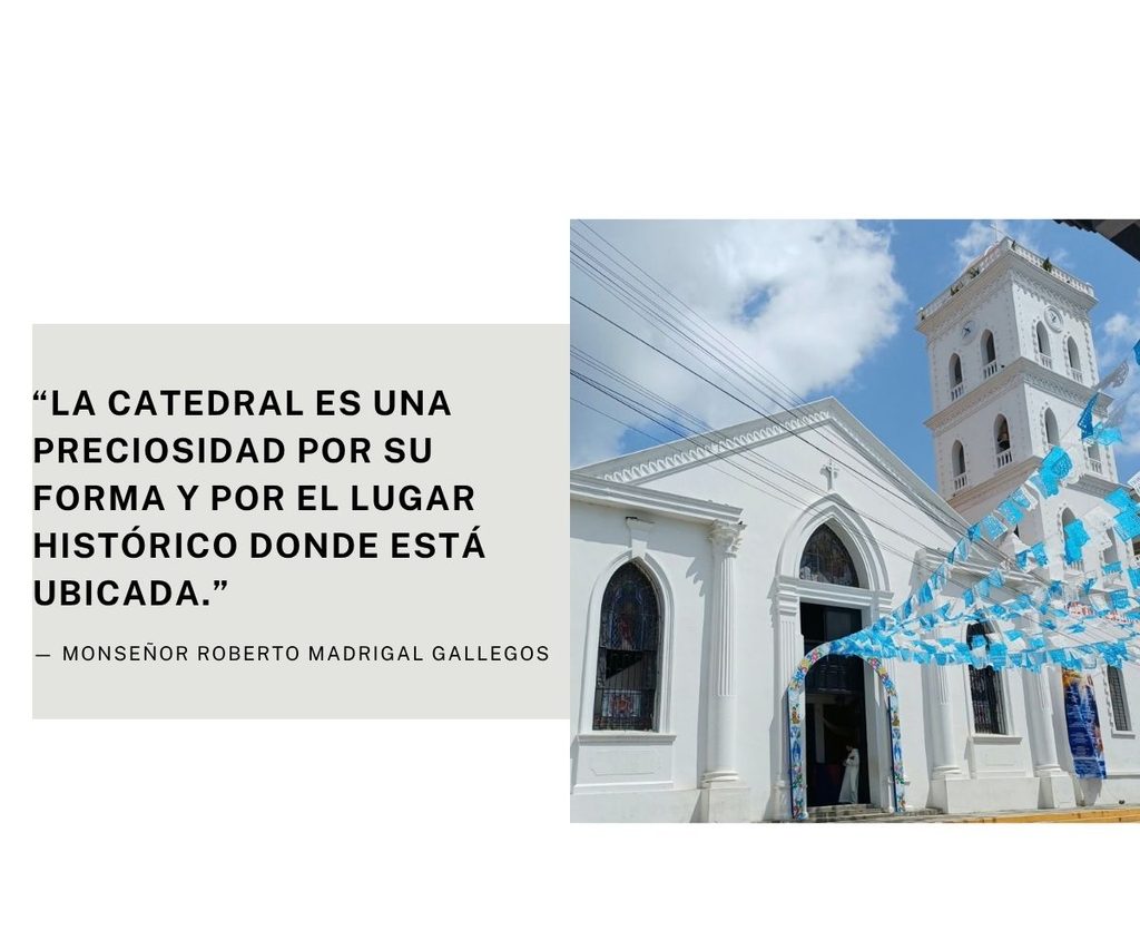 Avances en Santuario Guadalupano y Catedral de Tuxpan
