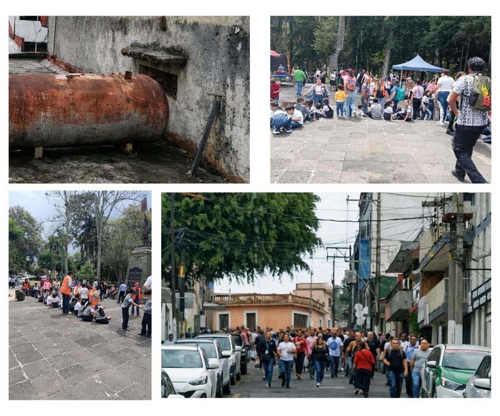 Fuga de petrolato provoca desalojo en el Centro